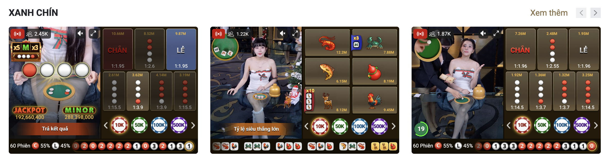 Live xóc đĩa Five88