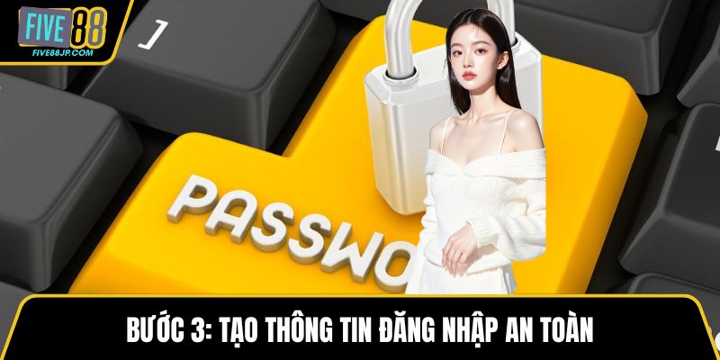 Bước 3: Tạo thông tin đăng nhập an toàn