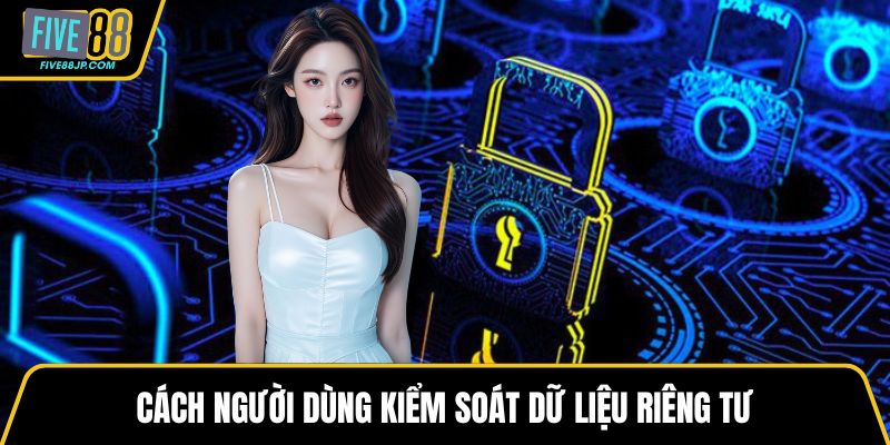 Cách người dùng kiểm soát dữ liệu riêng tư