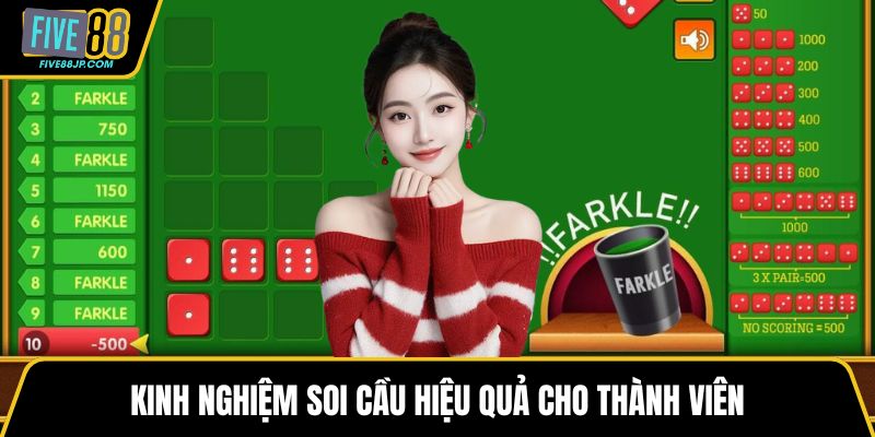 Kinh nghiệm soi cầu hiệu quả cho thành viên